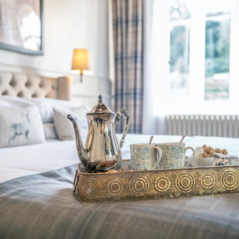 The Jasmine Suite with tea tray
